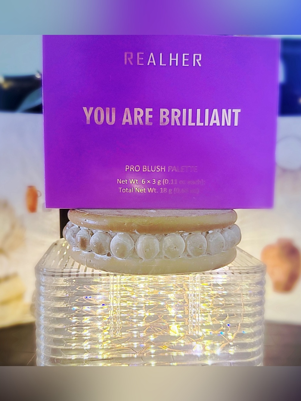 *NIB- RealHer You Are Brilliant Blush Palette